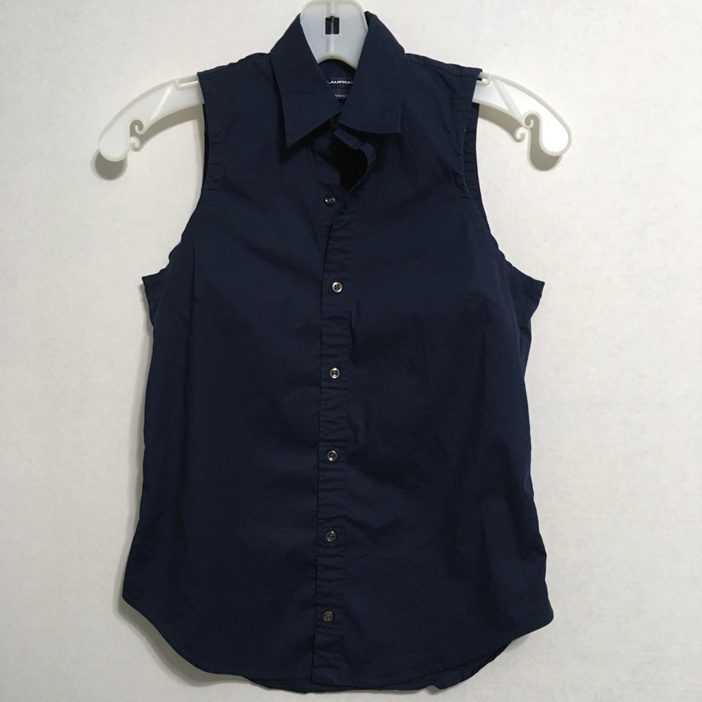 *Ralph Lauren Sport* Button Down Tank Top
